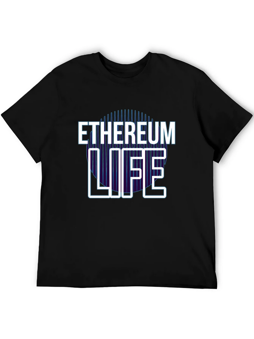 Ethereum Life Graphic Tee - Crypto Enthusiast T-Shirt product image 5