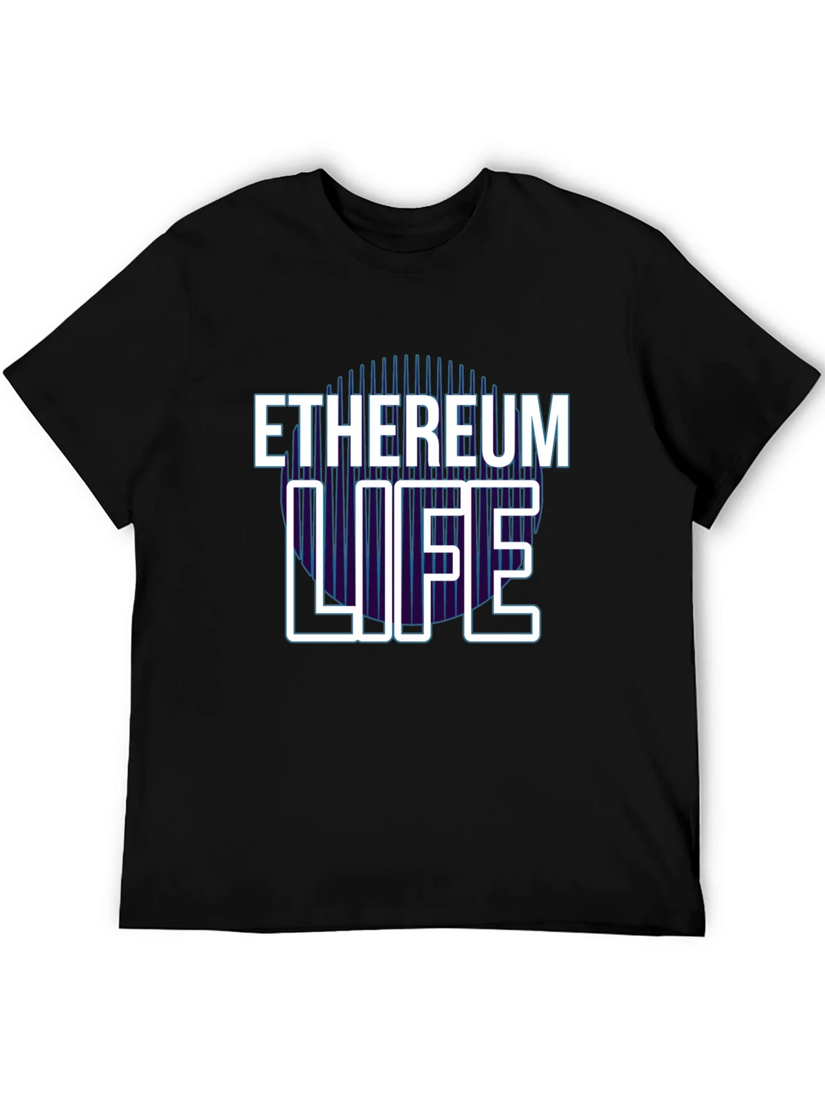 Ethereum Life Graphic Tee - Crypto Enthusiast T-Shirt product image 5
