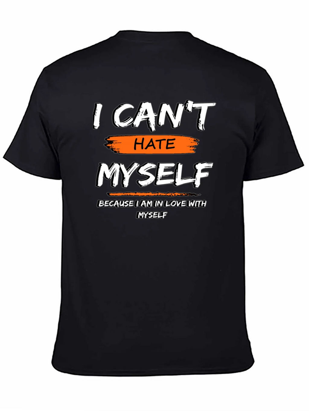 I Cant Hate Myself Graphic Tee - Black product image 4