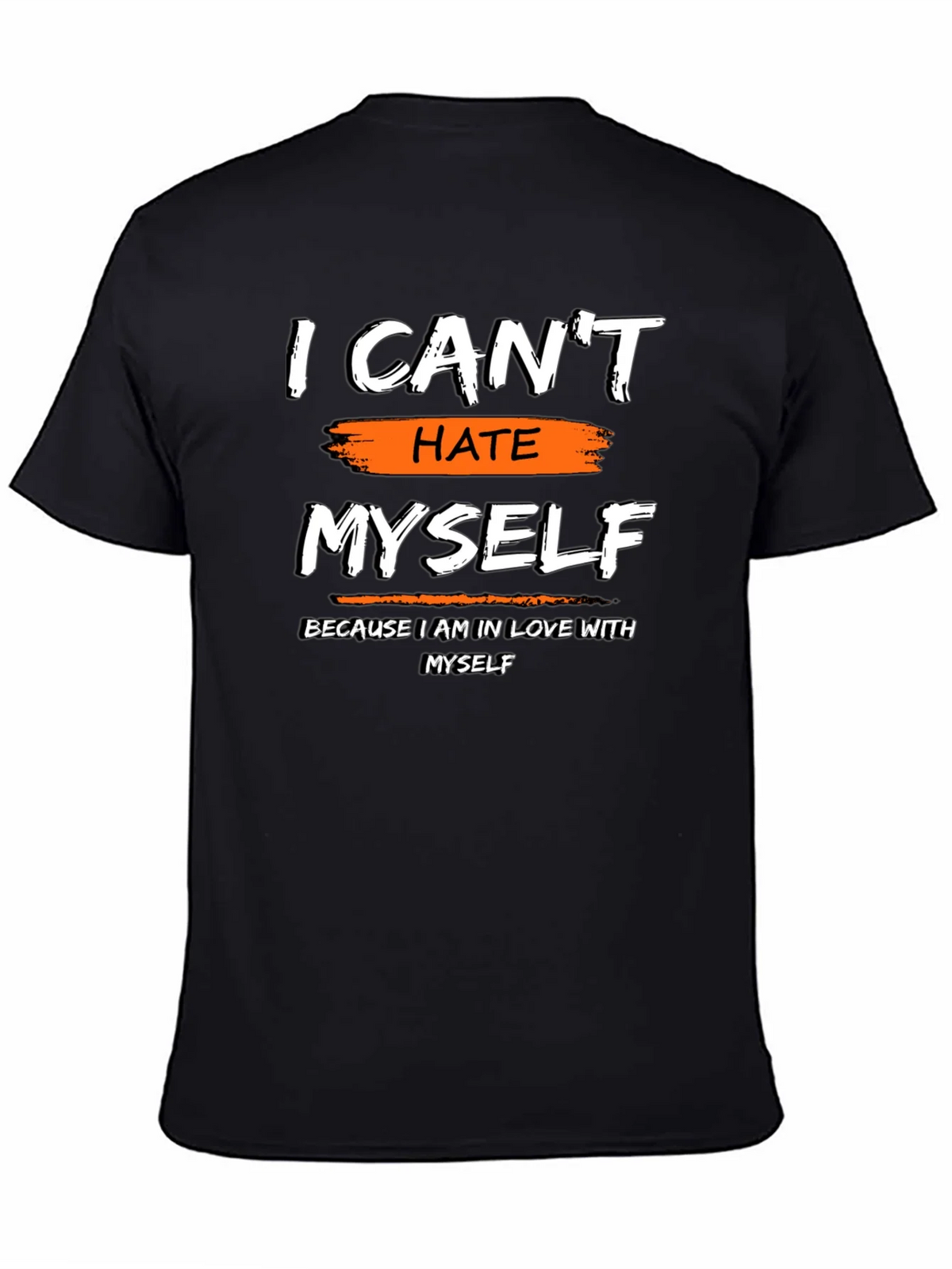 I Cant Hate Myself Graphic Tee - Black product image 4