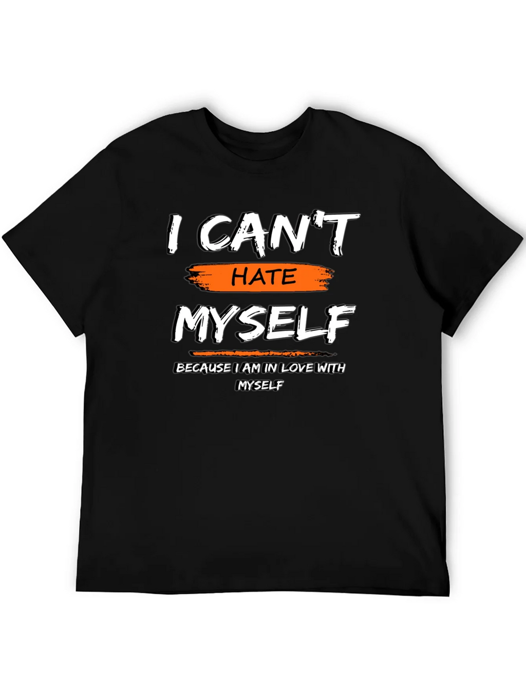 I Cant Hate Myself Graphic Tee - Black product image 5