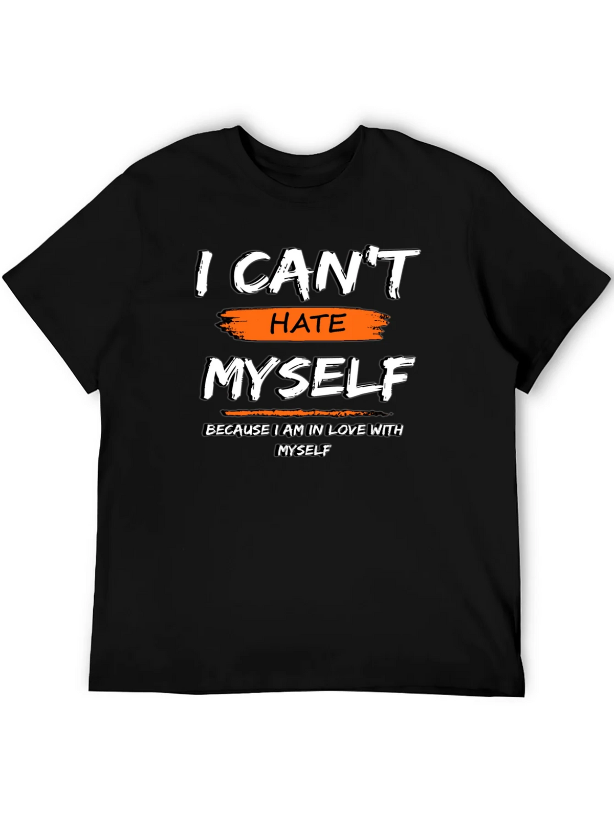 I Cant Hate Myself Graphic Tee - Black product image 5