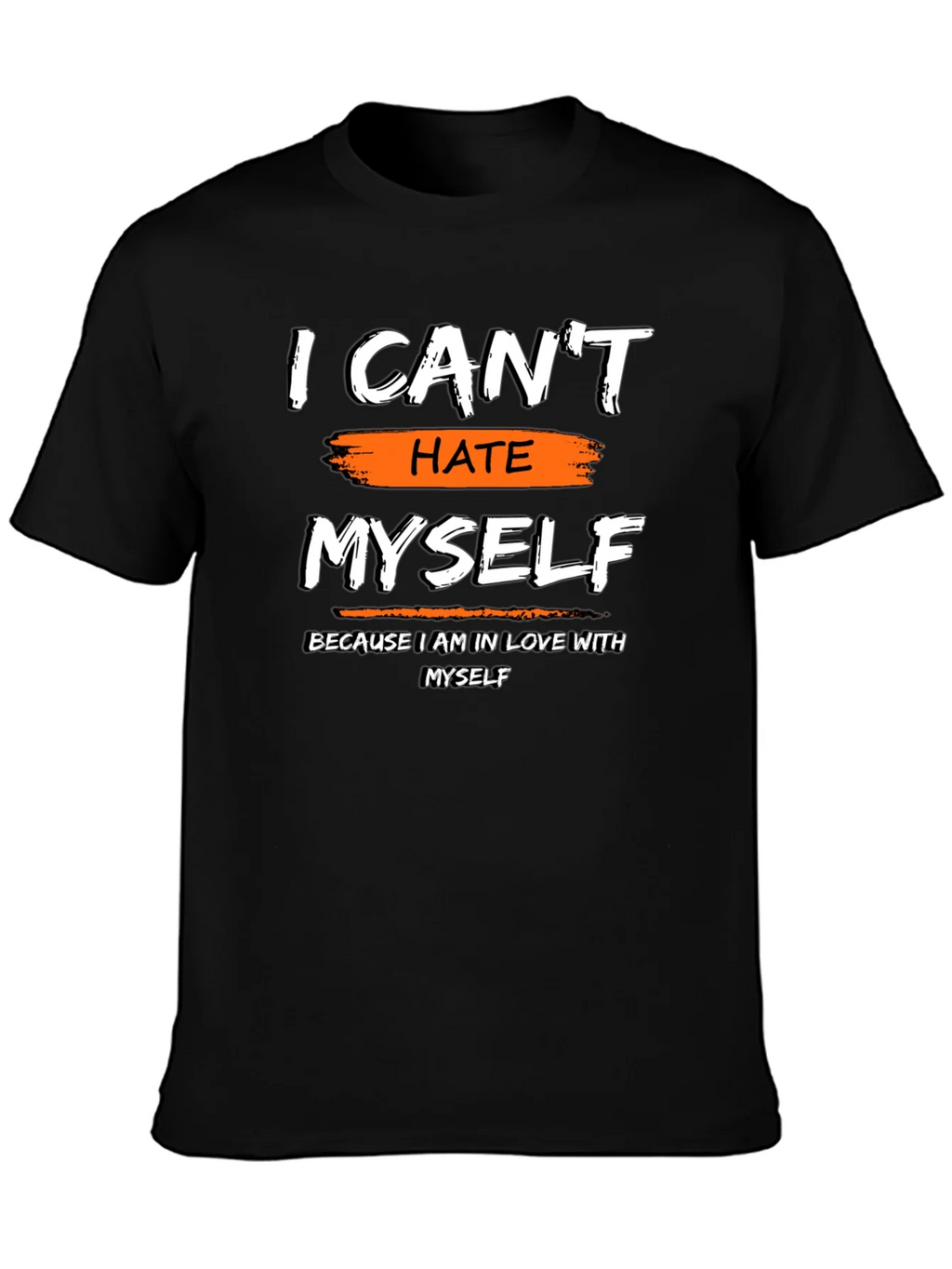 I Cant Hate Myself Graphic Tee - Black product image 3