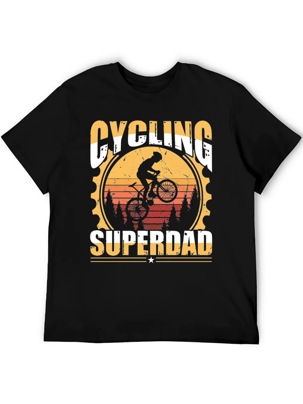 Cycling Superdad T-Shirt product image 4