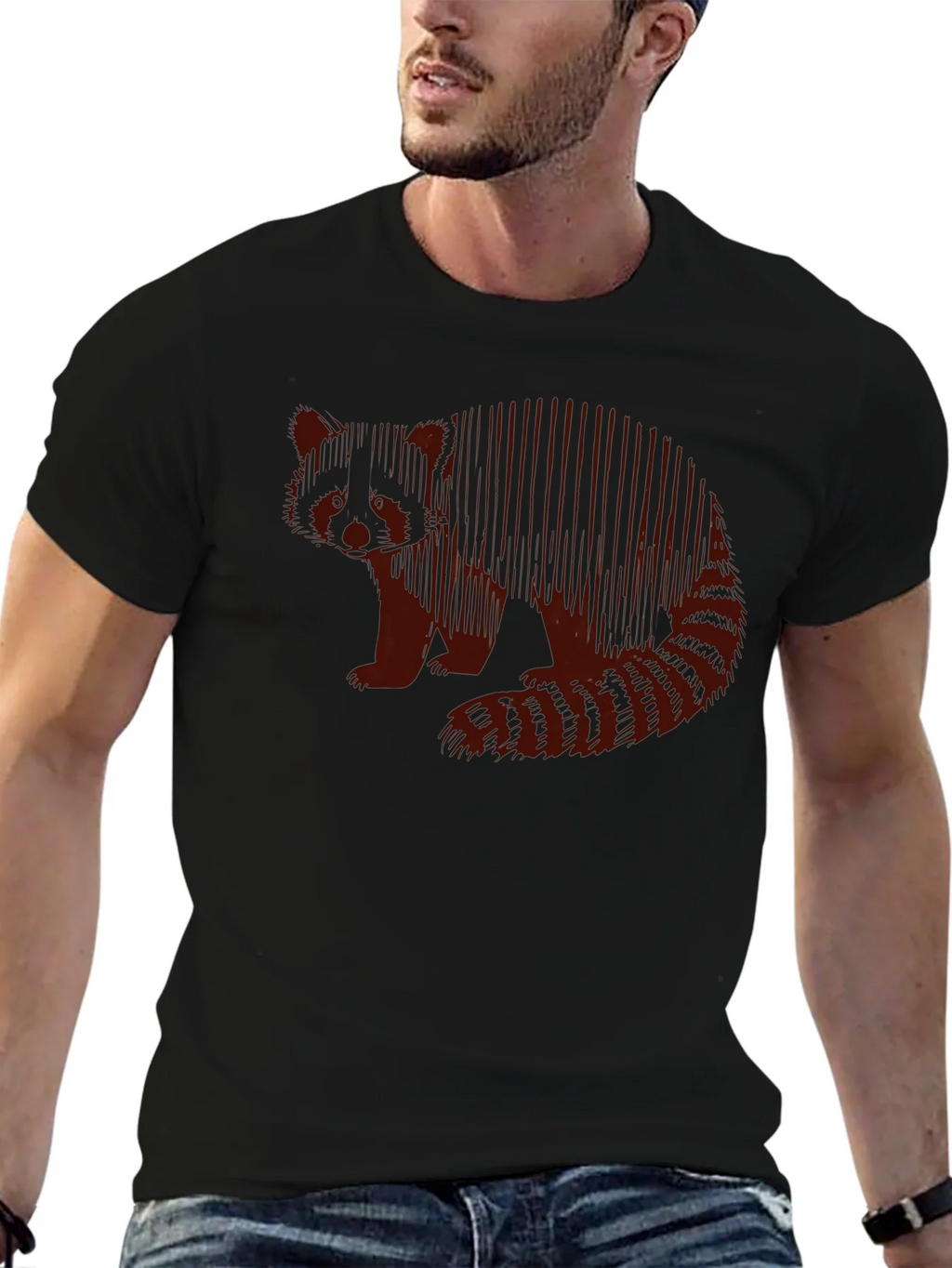 Red Panda Graphic Tee - Casual Style product image 6