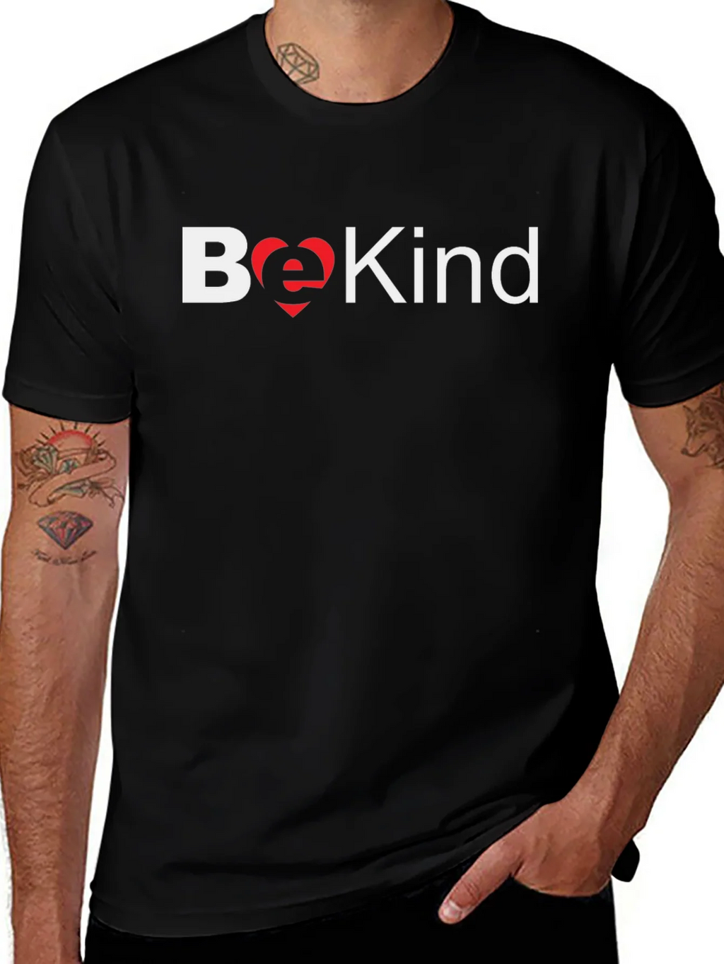 Be Kind T-Shirt - Heart Graphic Tee product image 1