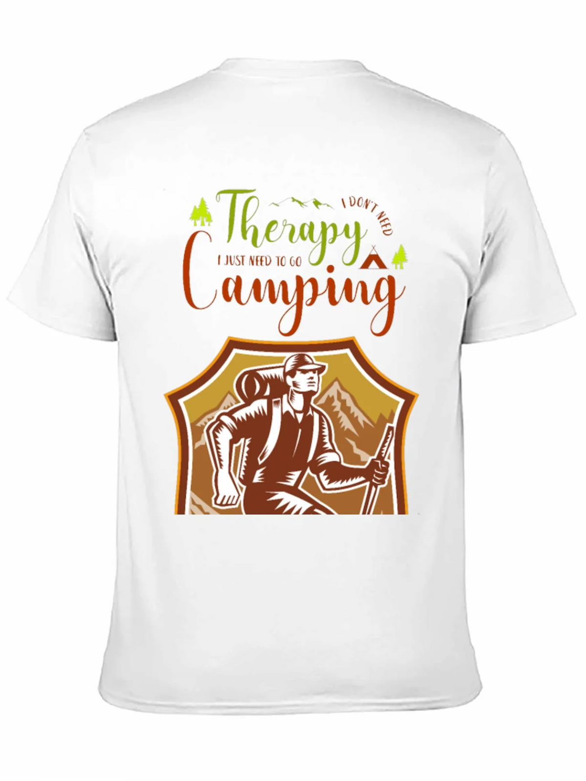 Camping Therapy T-Shirt: Outdoor Adventure Tee product image 8