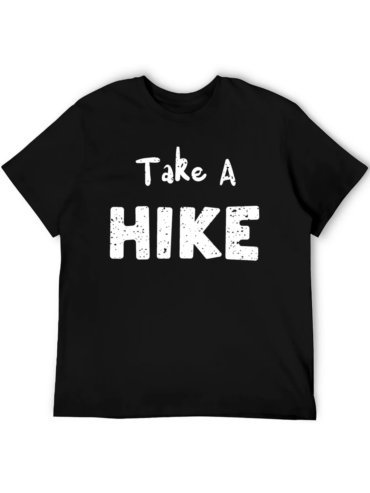 Take a Hike T-Shirt - Black Crewneck Graphic Tee product image 5