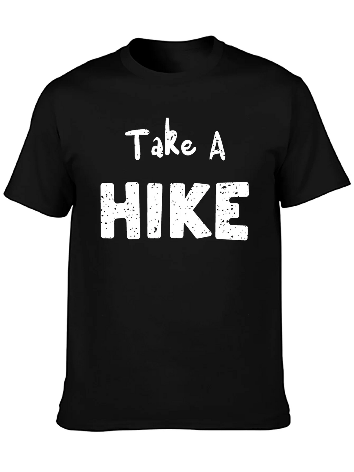 Take a Hike T-Shirt - Black Crewneck Graphic Tee product image 3