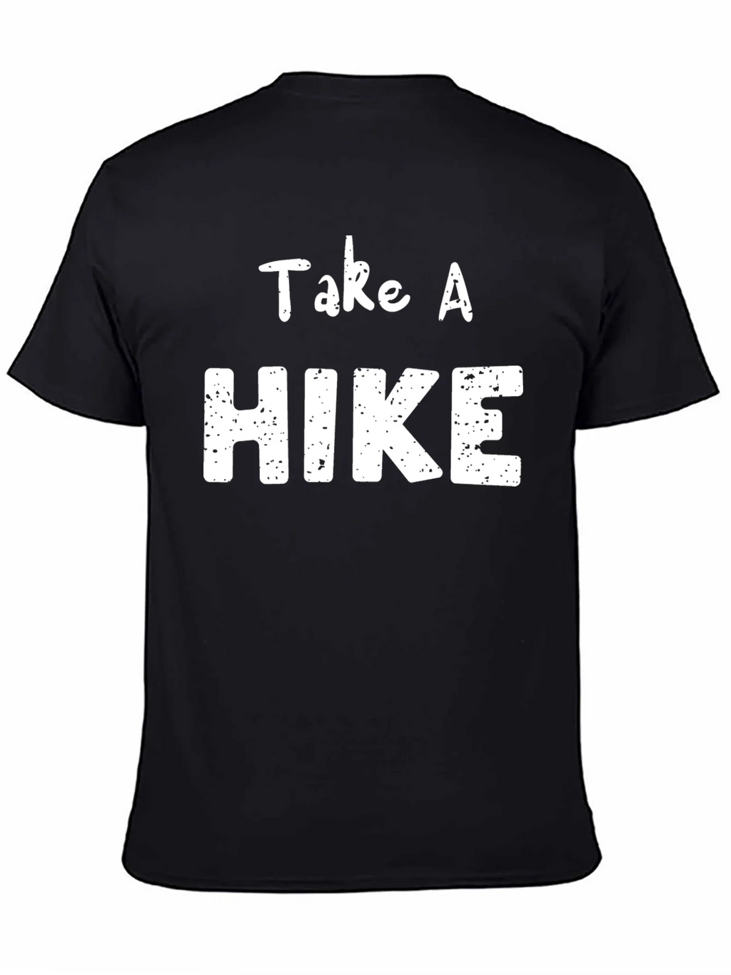 Take a Hike T-Shirt - Black Crewneck Graphic Tee product image 4