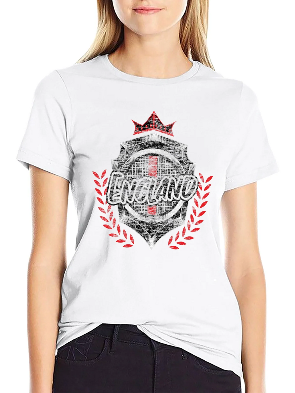 England Graphic Print Black T-Shirt product image 8