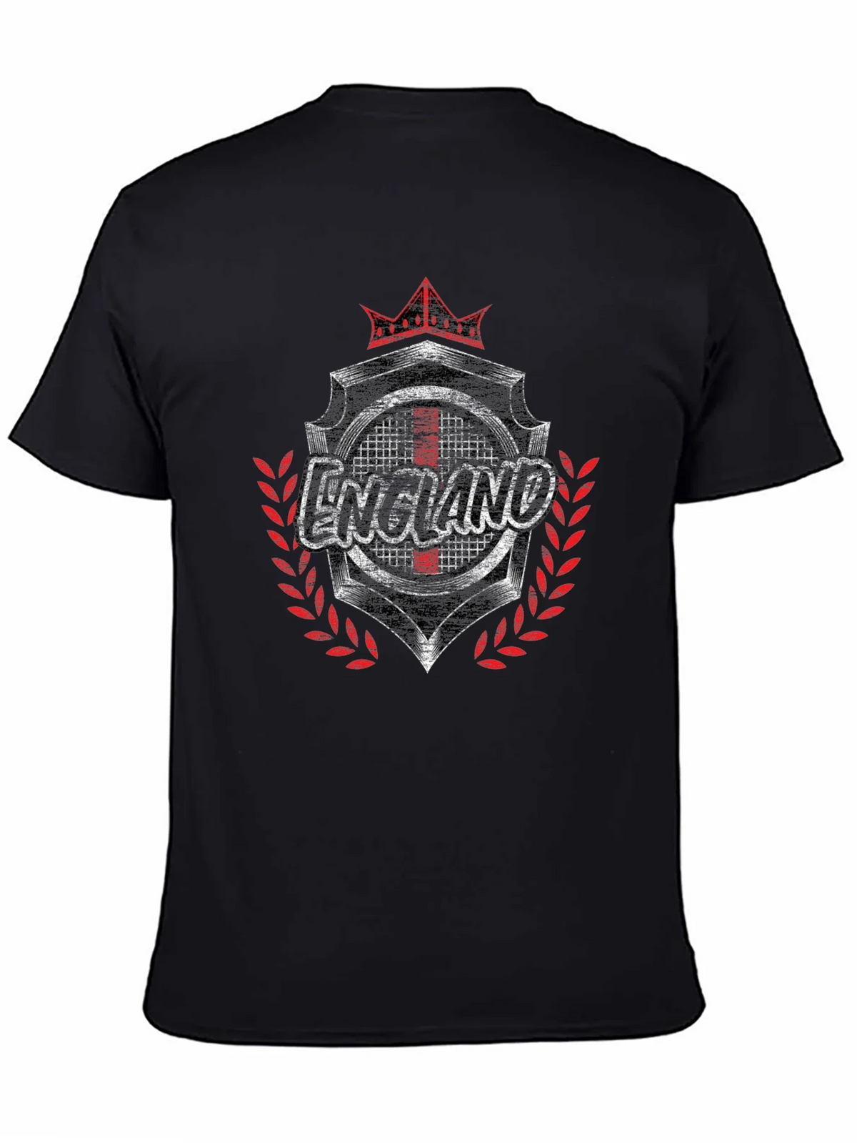 England Graphic Print Black T-Shirt product image 4
