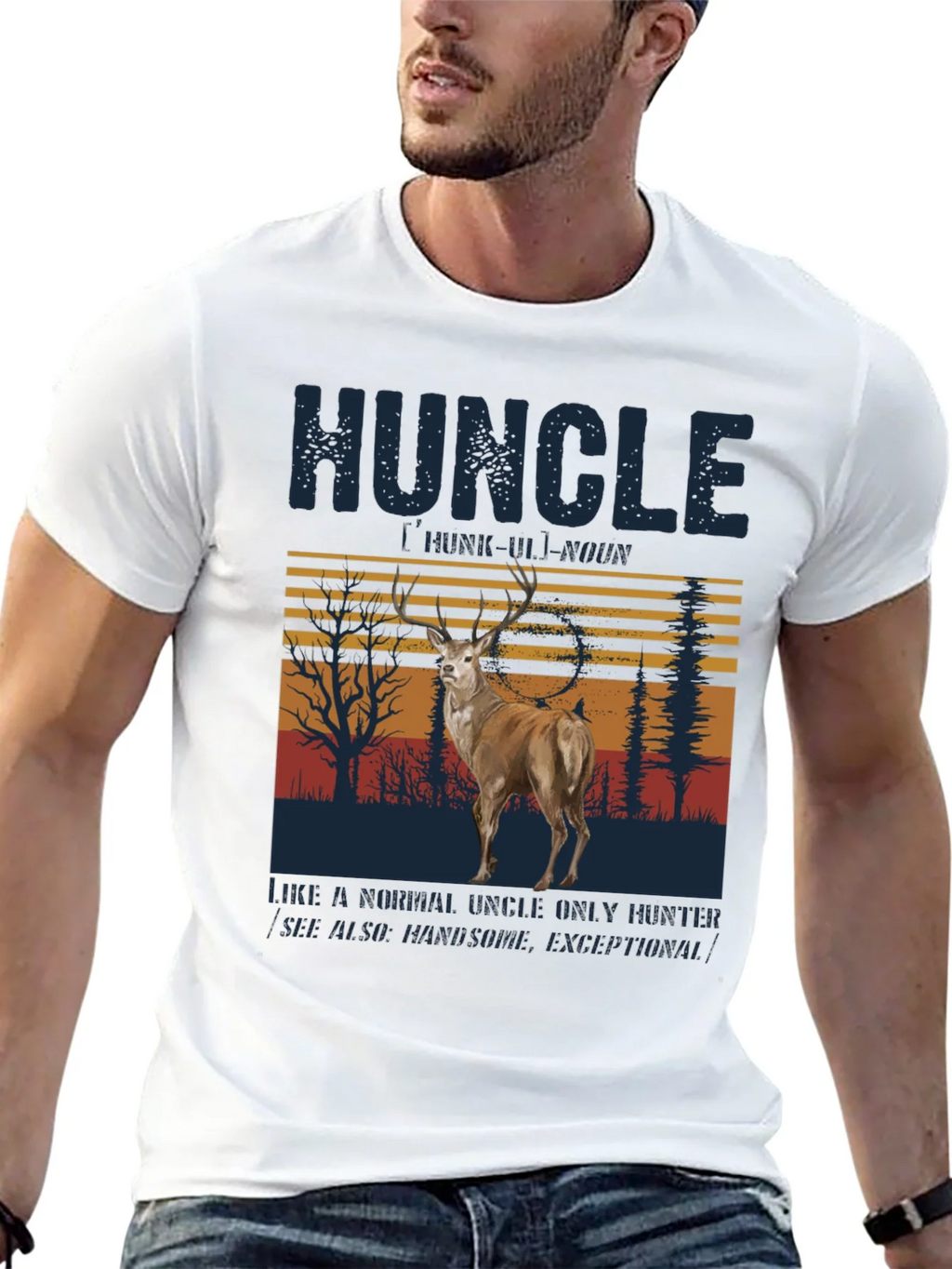 Huncle Deer Hunting T-Shirt product image 11