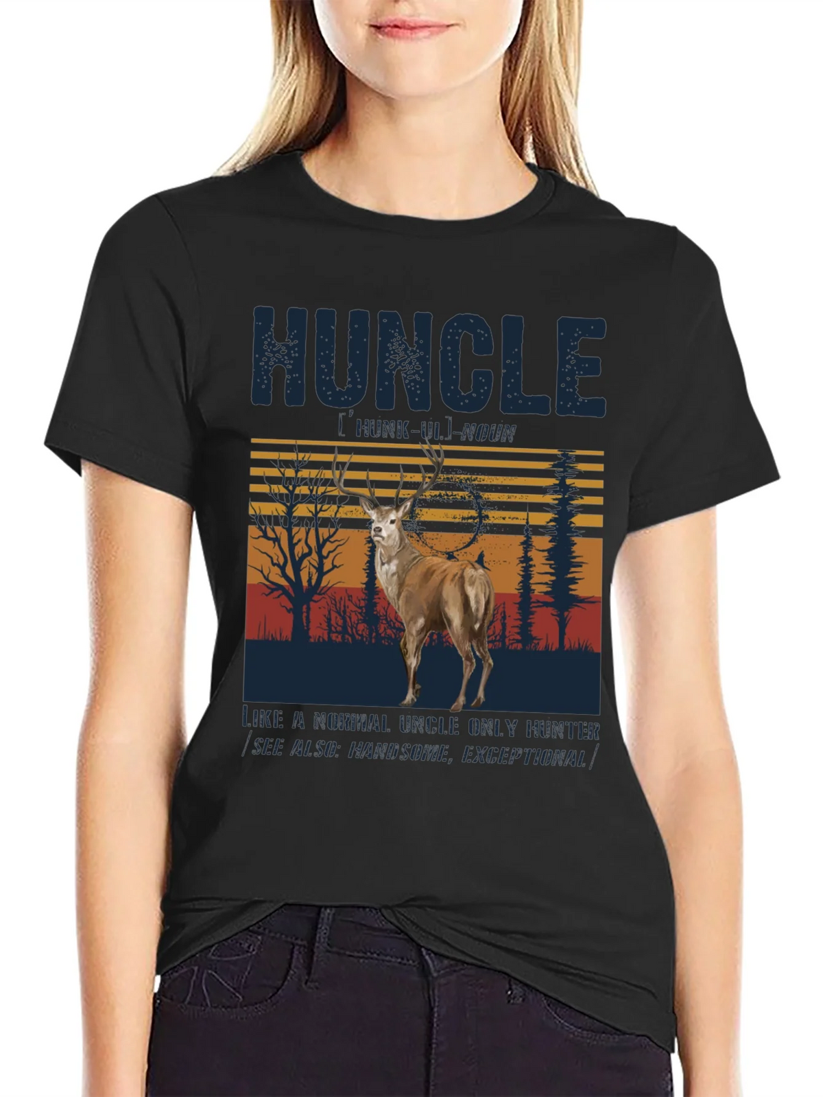 Huncle Deer Hunting T-Shirt product image 2