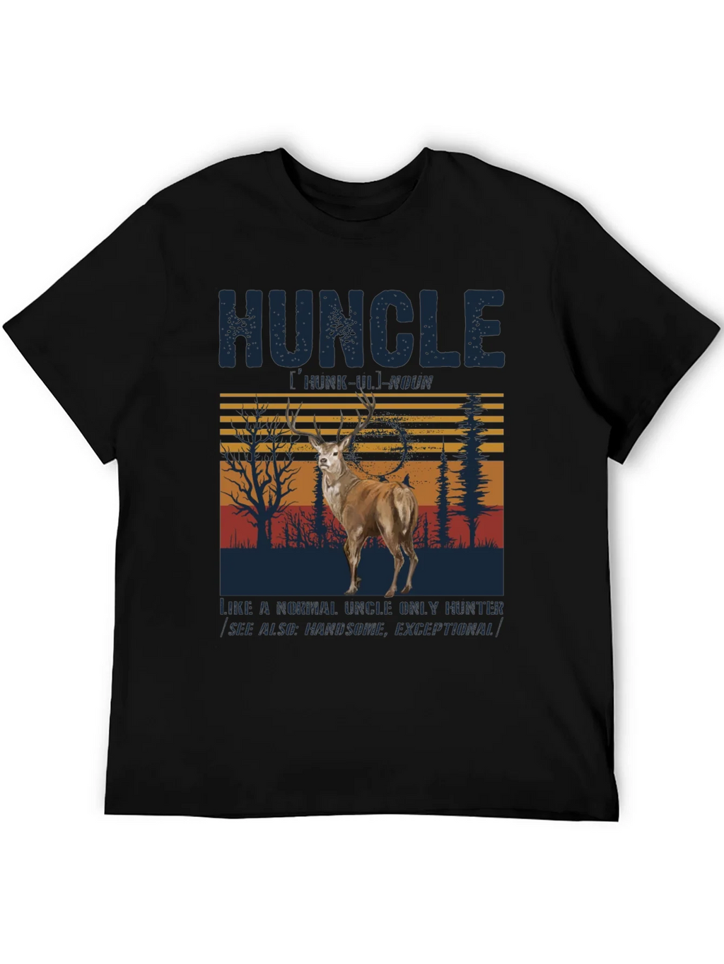 Huncle Deer Hunting T-Shirt product image 4