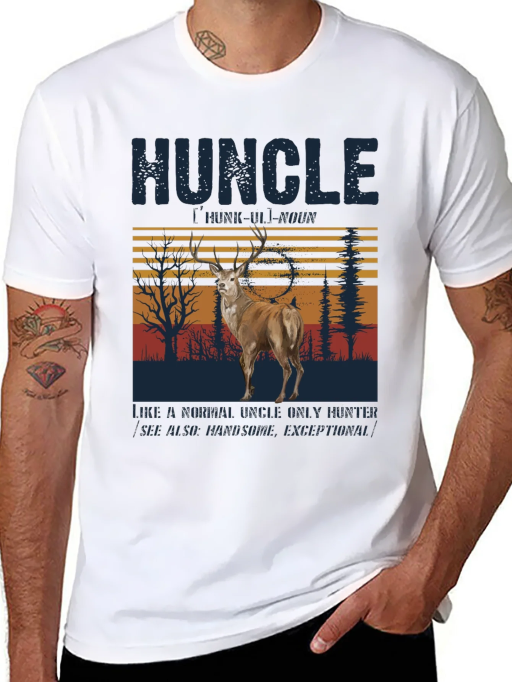 Huncle Deer Hunting T-Shirt product image 6