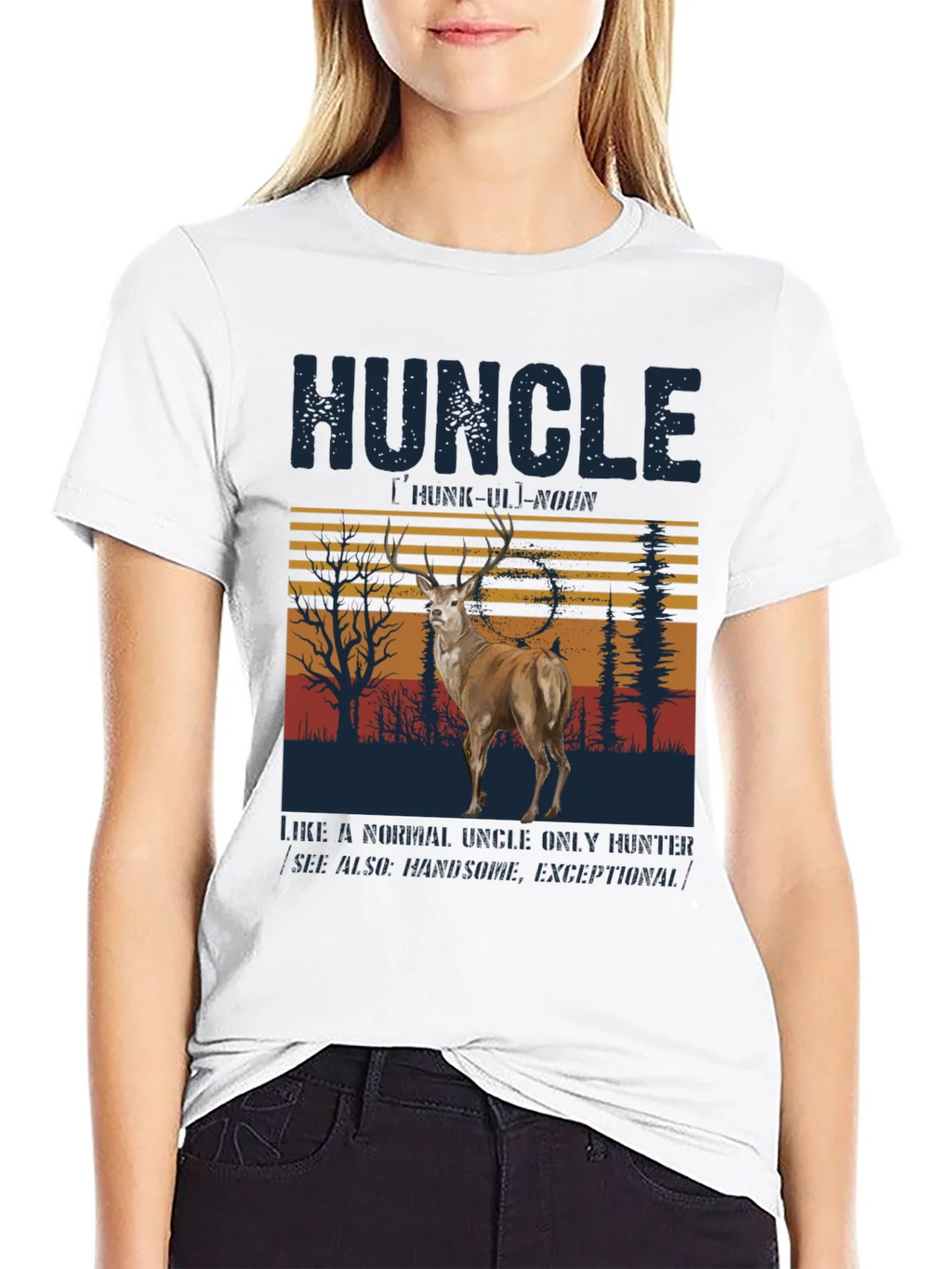 Huncle Deer Hunting T-Shirt product image 7
