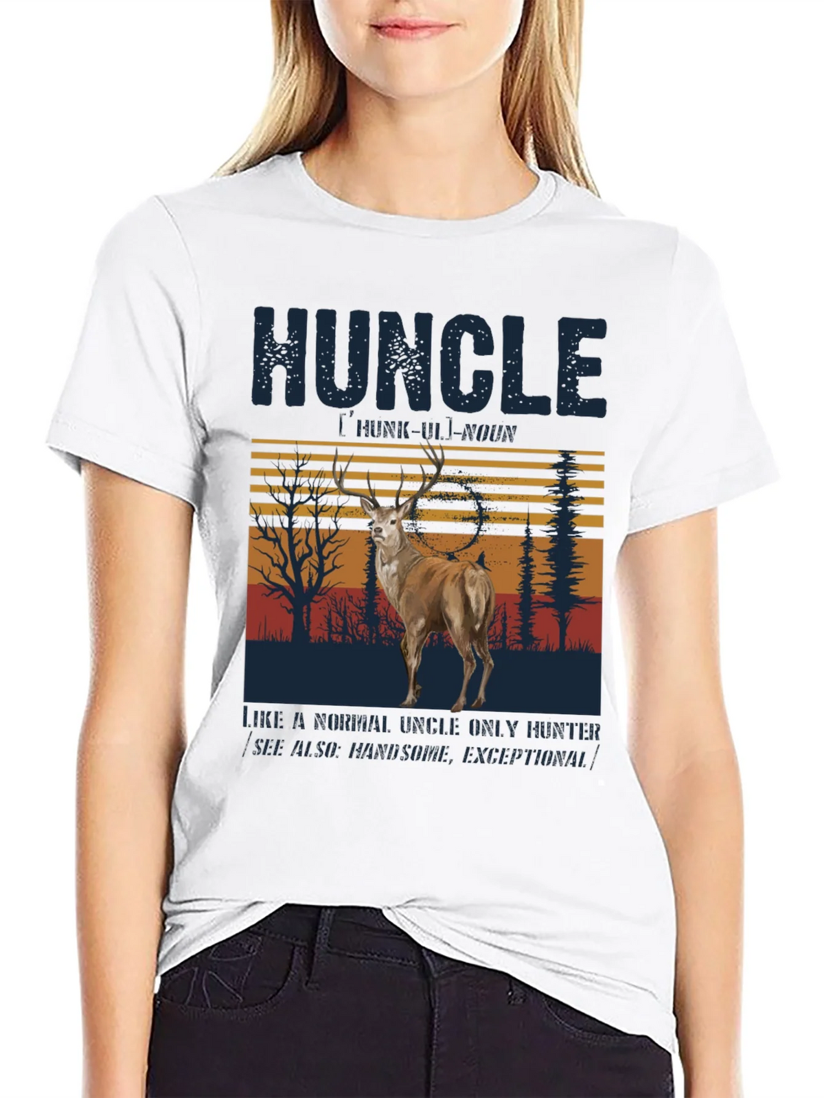 Huncle Deer Hunting T-Shirt product image 7