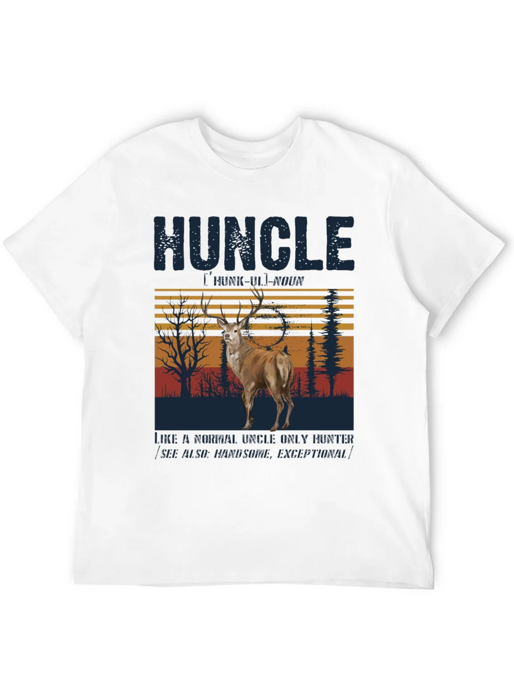 Huncle Deer Hunting T-Shirt product image 10