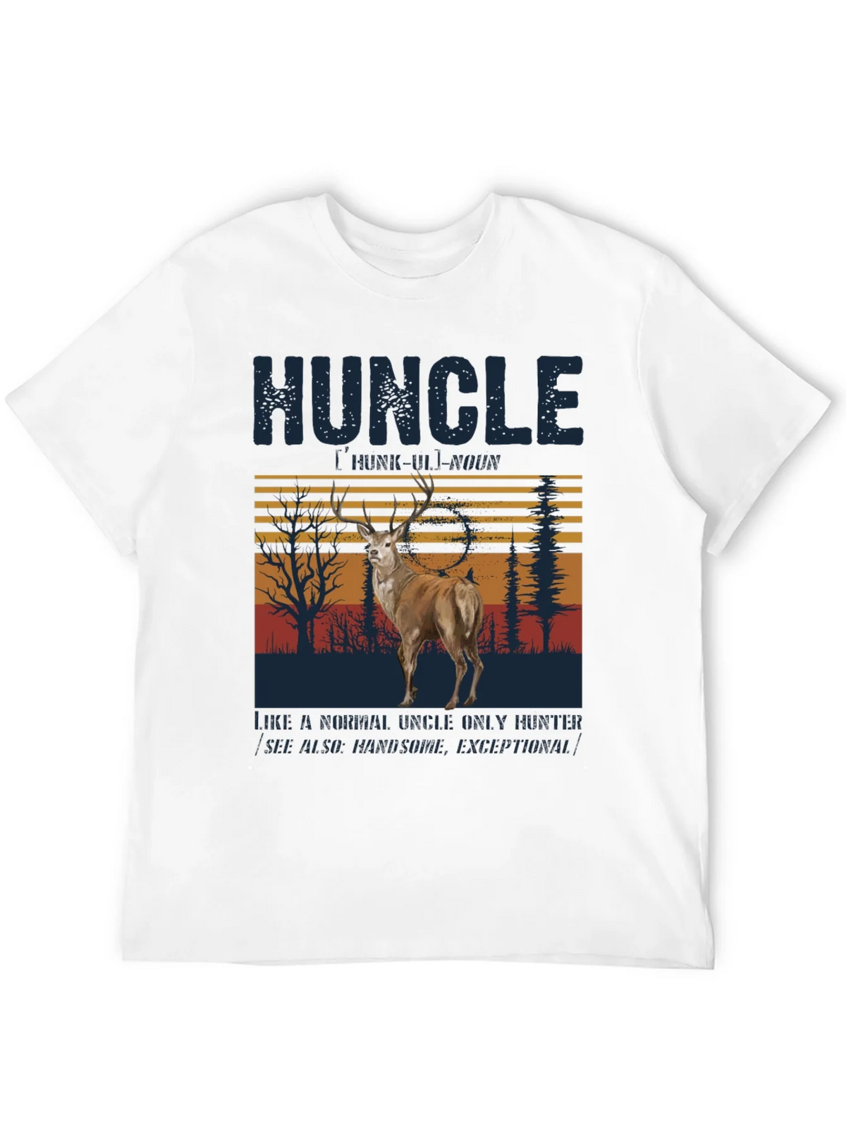 Huncle Deer Hunting T-Shirt product image 10