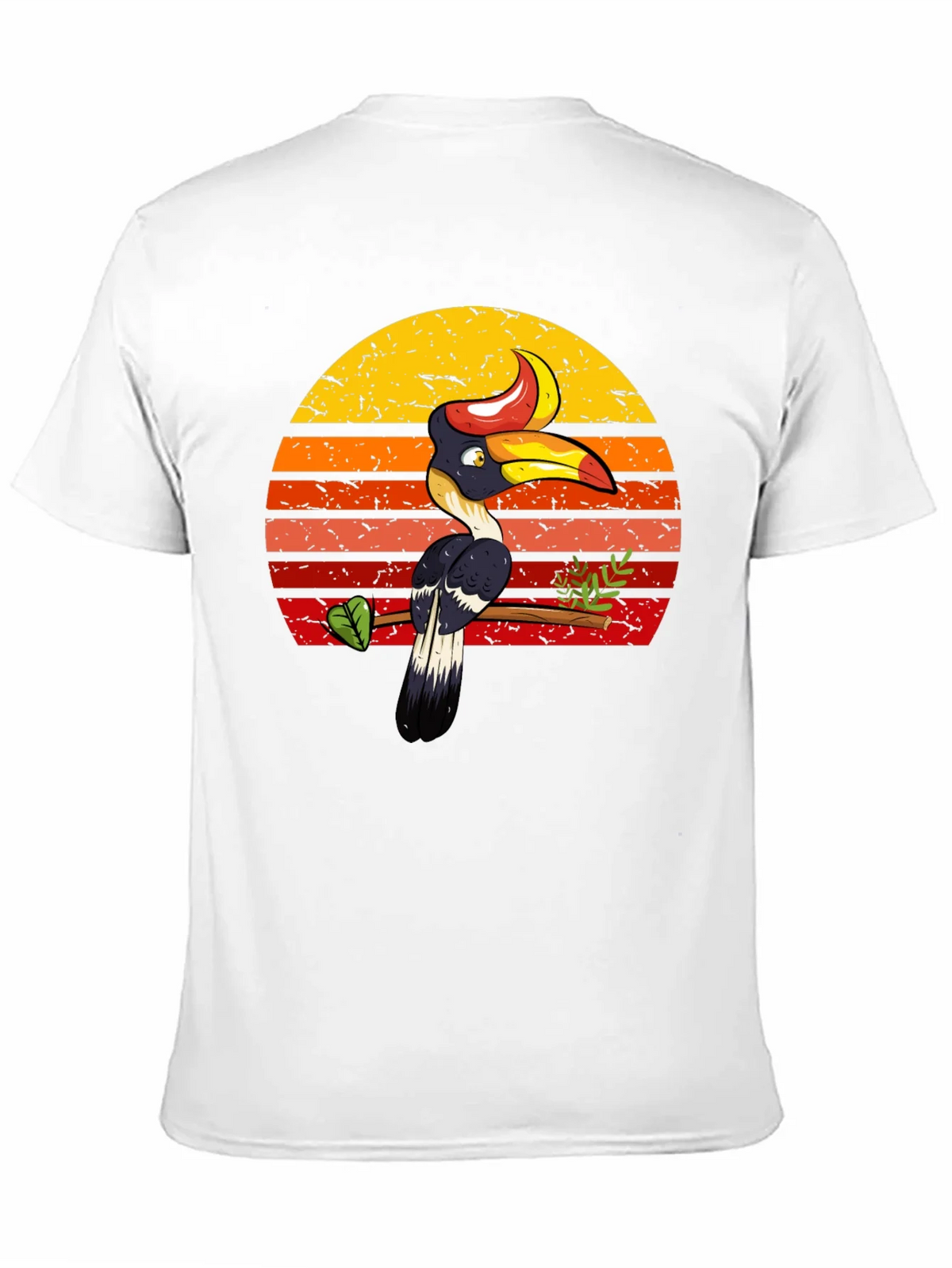 Tropical Toucan Sunset Graphic Tee - Unique Design product image 10