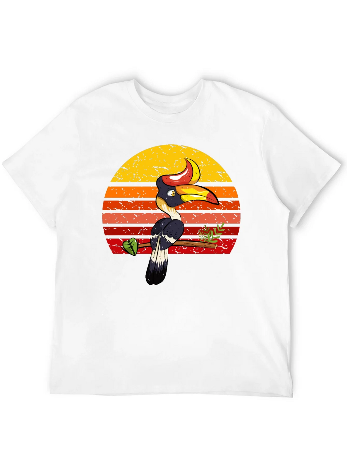 Tropical Toucan Sunset Graphic Tee - Unique Design product image 11