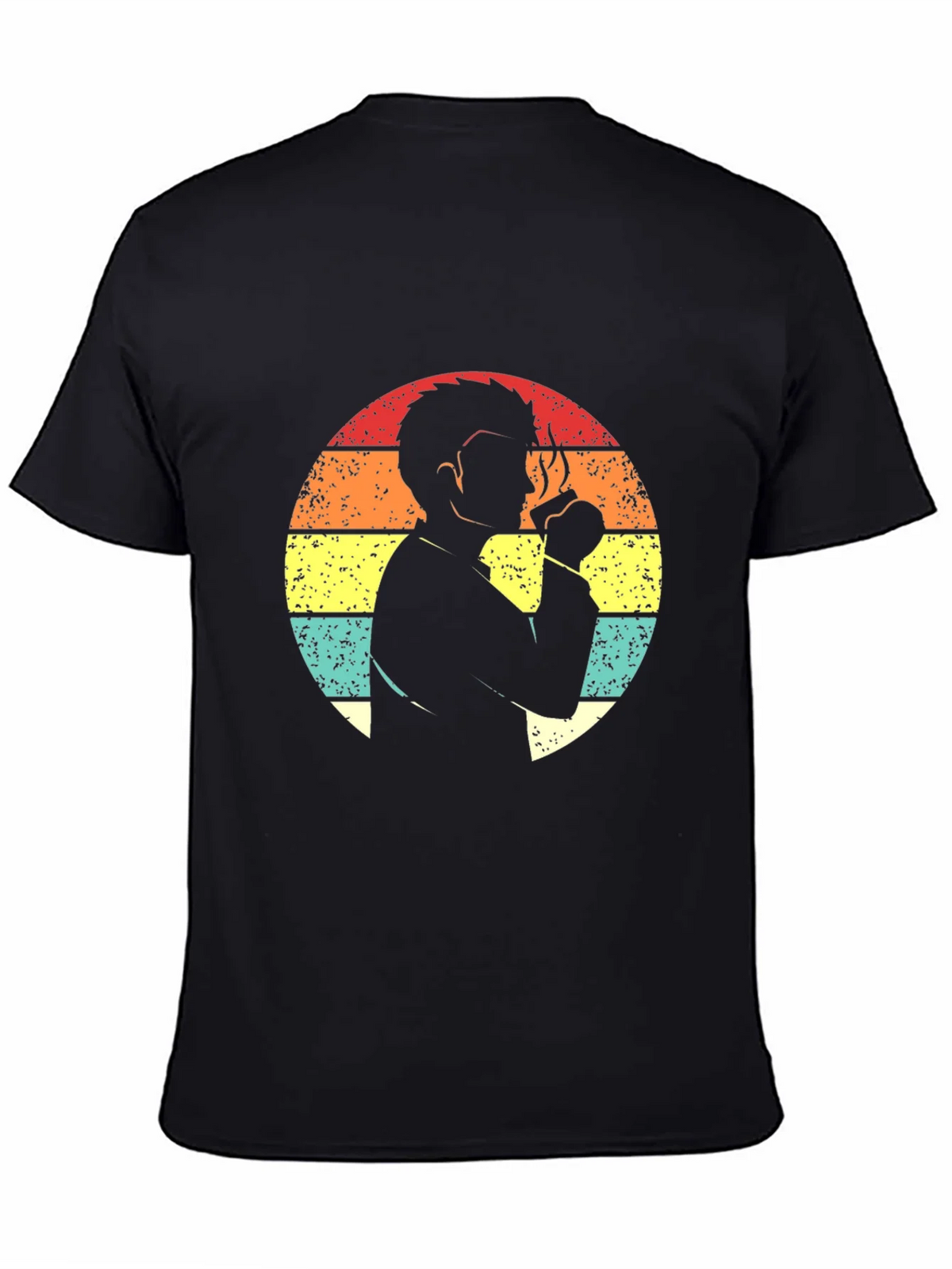 Retro Coffee Lover T-Shirt - Vintage Sunset Design product image 4