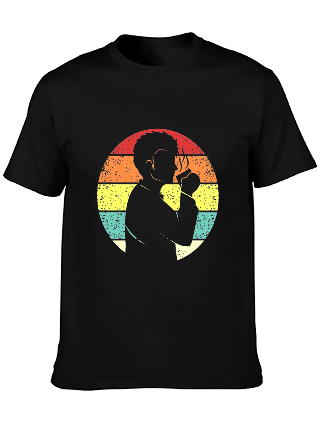 Retro Coffee Lover T-Shirt - Vintage Sunset Design product image 3