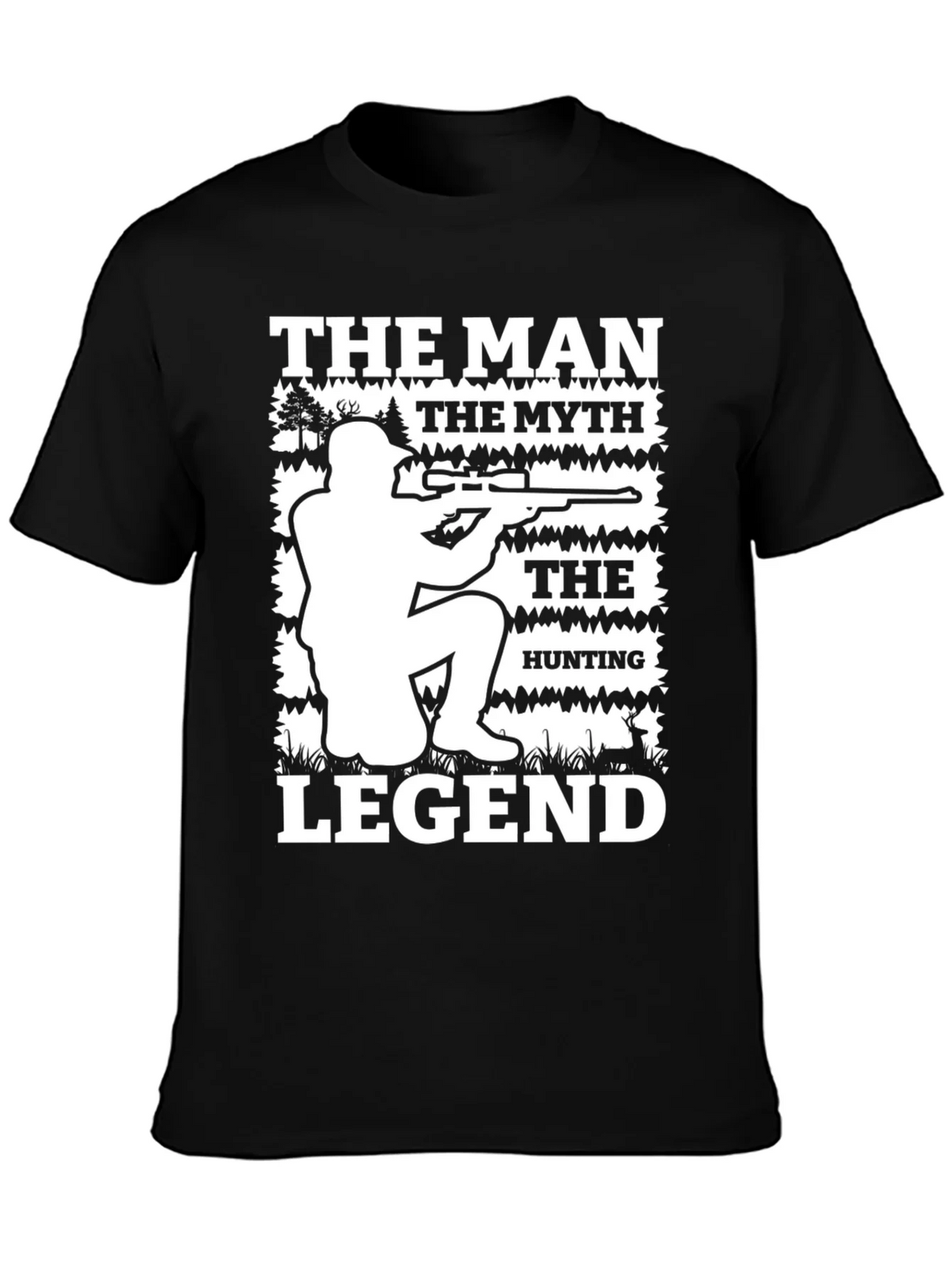 The Man Myth Hunting Legend Graphic T-Shirt product image 3
