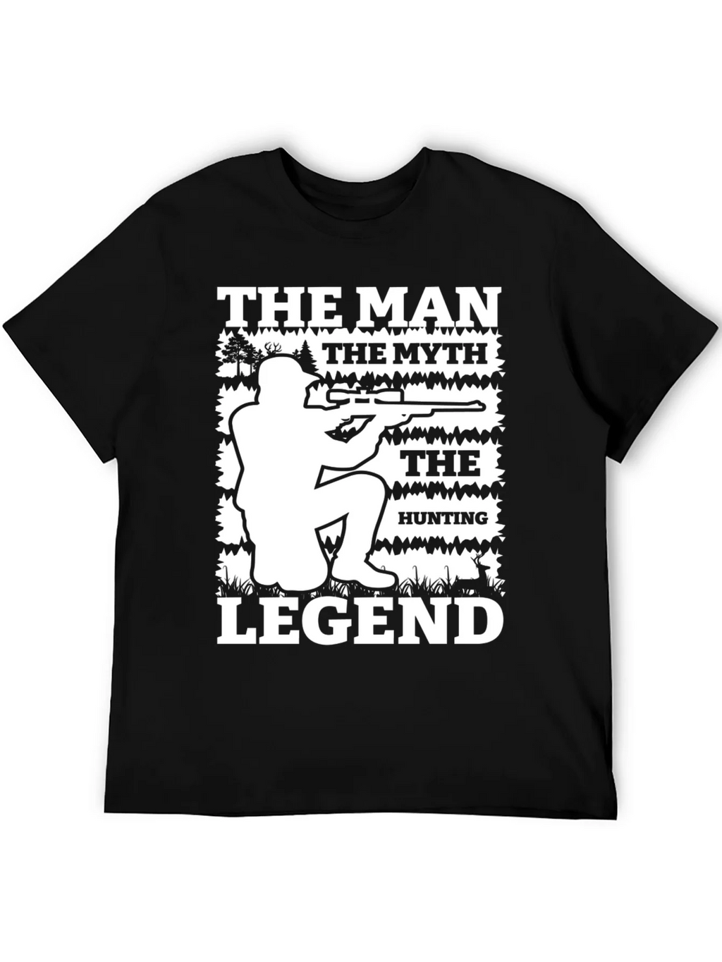The Man Myth Hunting Legend Graphic T-Shirt product image 4