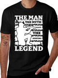 The Man Myth Hunting Legend Graphic T-Shirt product image 1