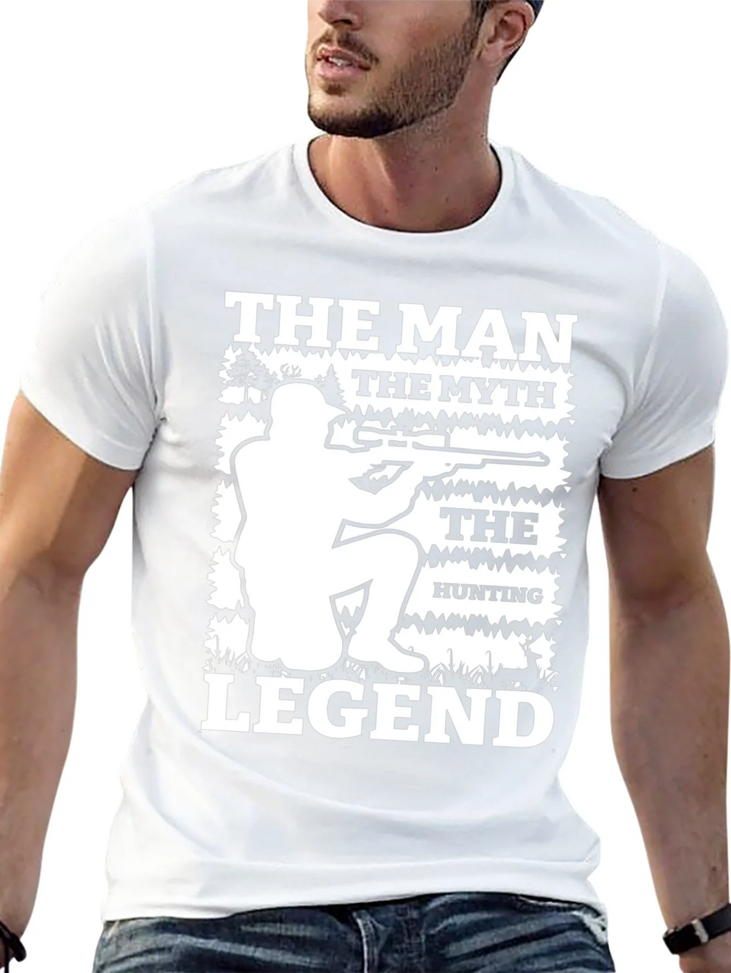 The Man Myth Hunting Legend Graphic T-Shirt product image 9