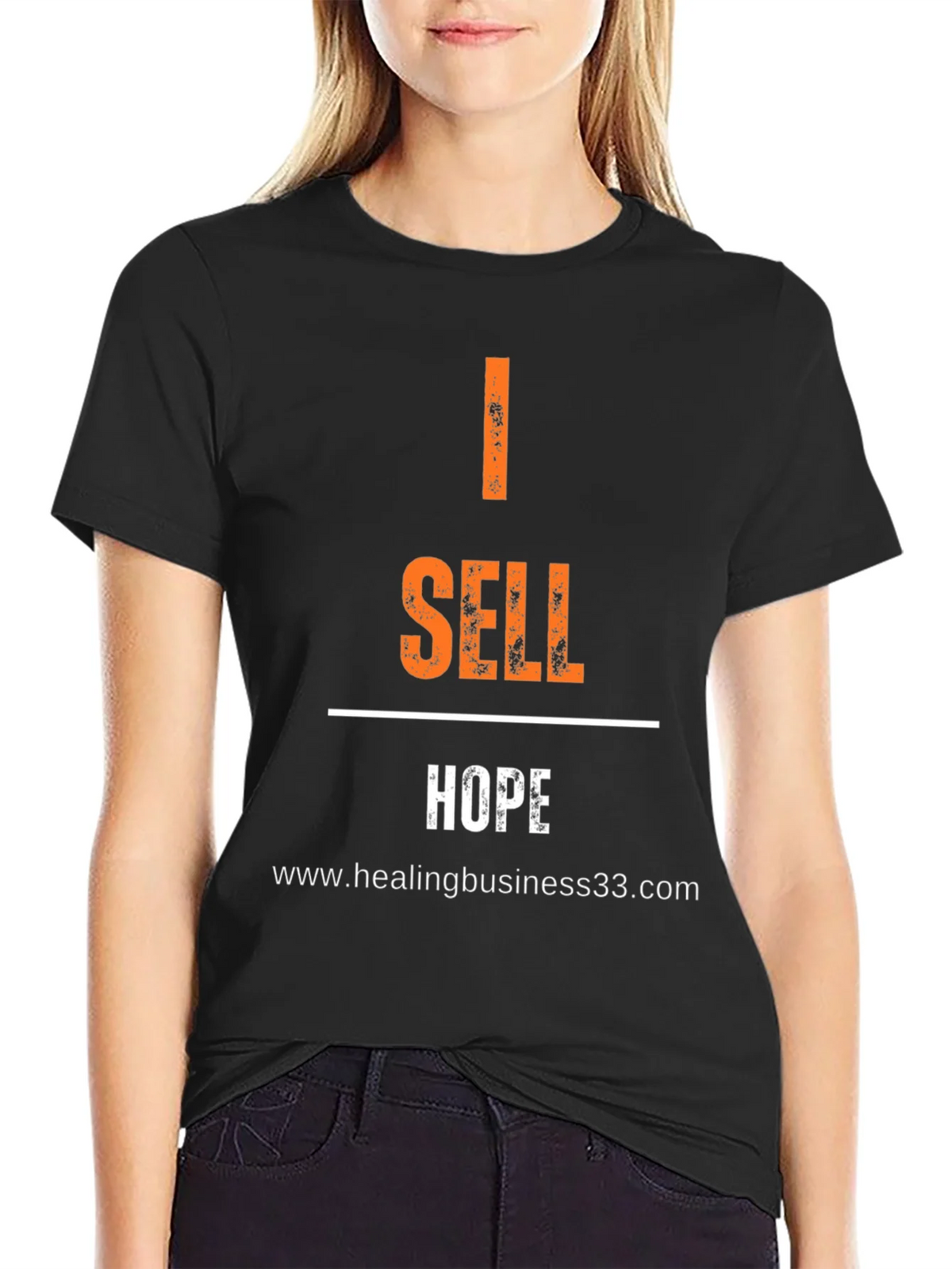 I Sell Hope Graphic Tee - Motivational Shirt product image 2