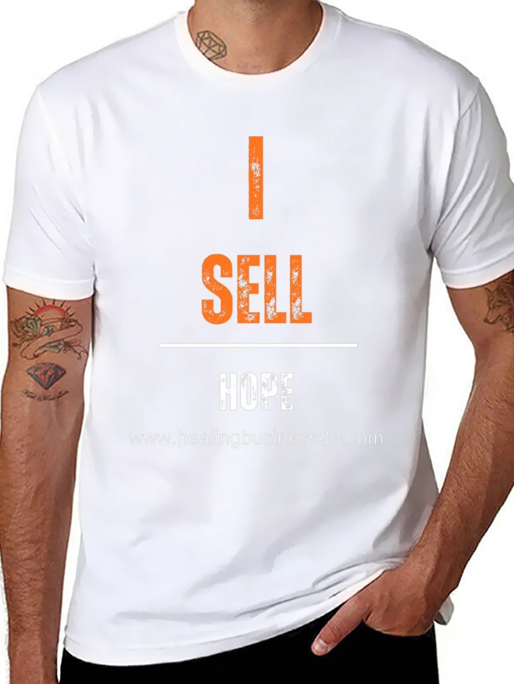 I Sell Hope Graphic Tee - Motivational Shirt product image 7