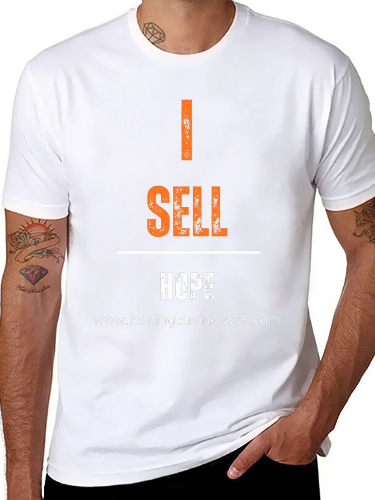 I Sell Hope Graphic Tee - Motivational Shirt product image 7