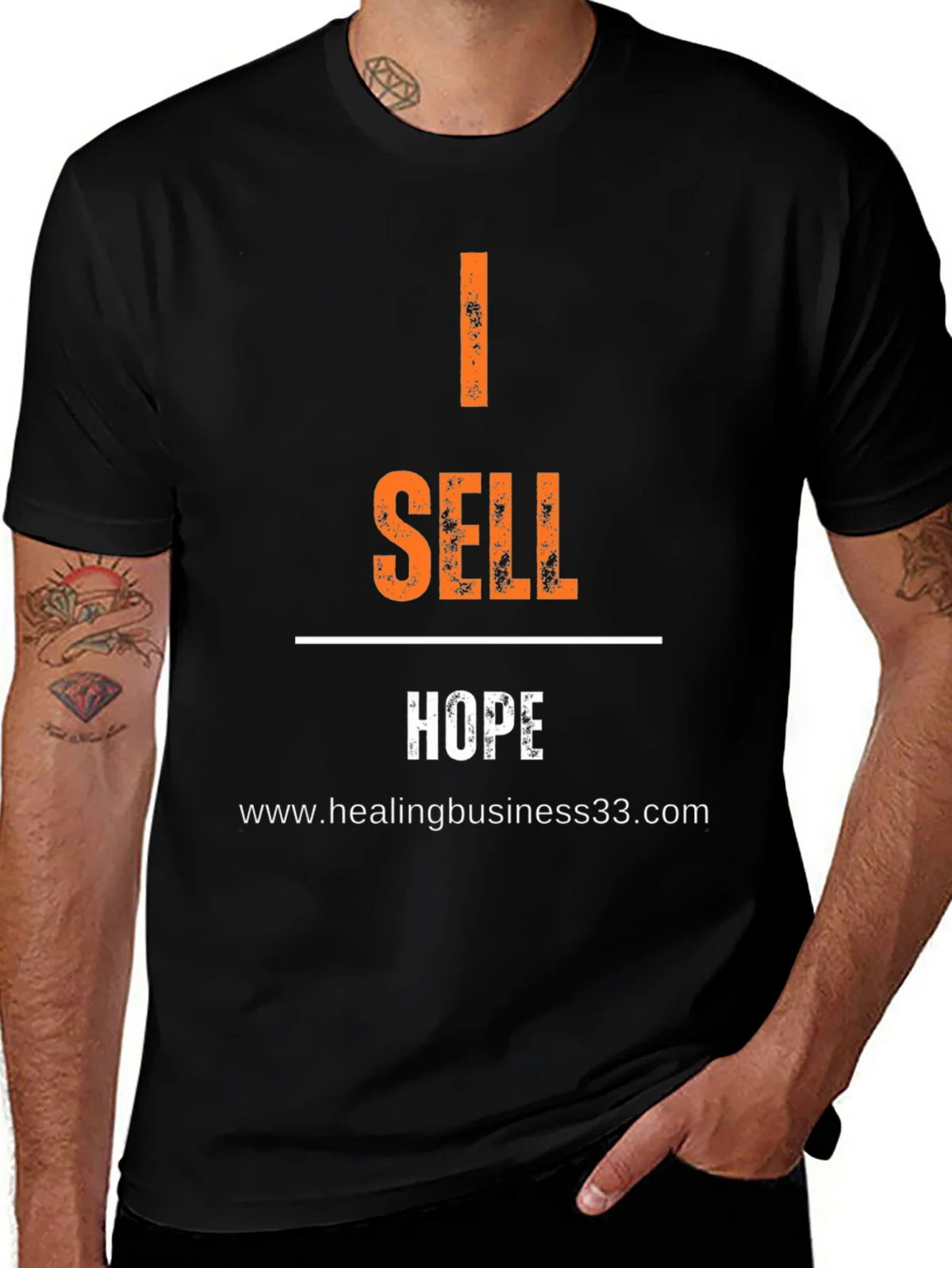 I Sell Hope Graphic Tee - Motivational Shirt product image 1