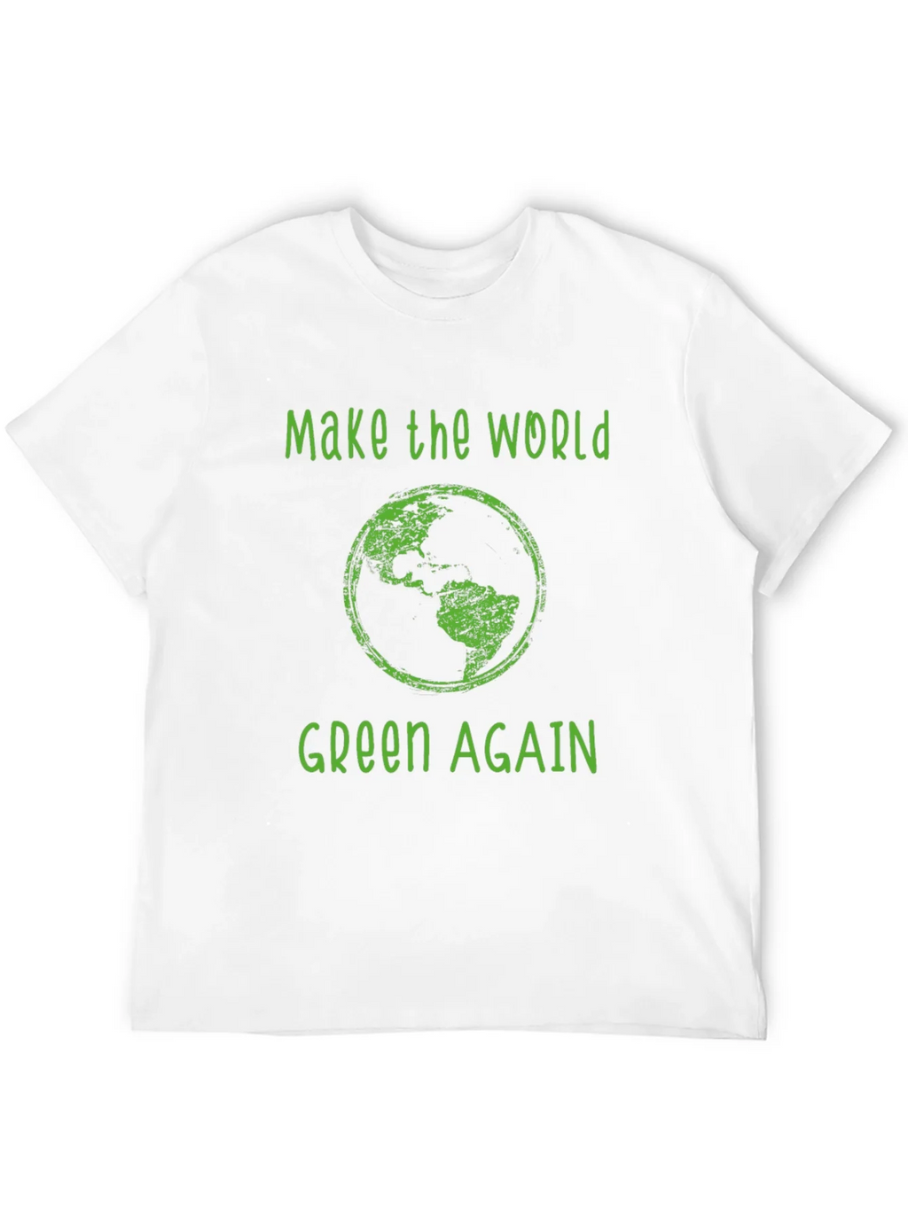 Eco-Friendly Make the World Green Again Graphic T-Shirt product image 5