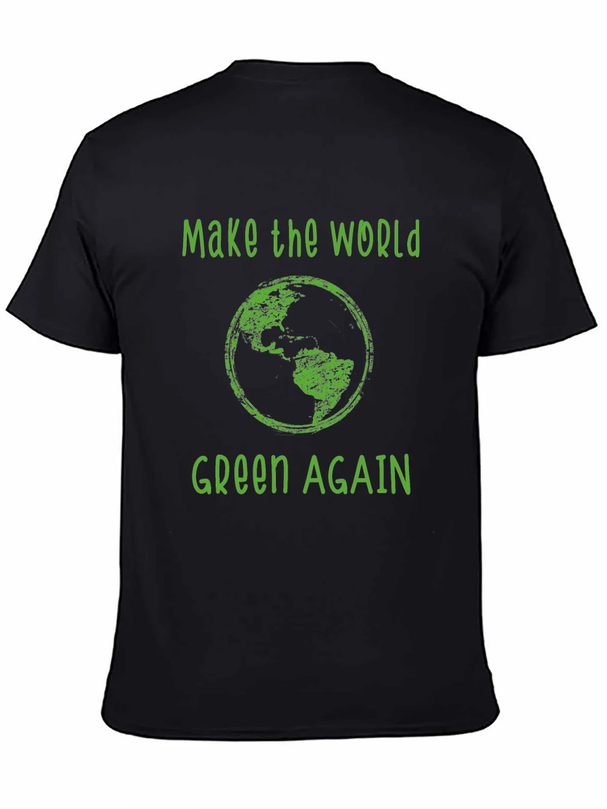 Eco-Friendly Make the World Green Again Graphic T-Shirt product image 2