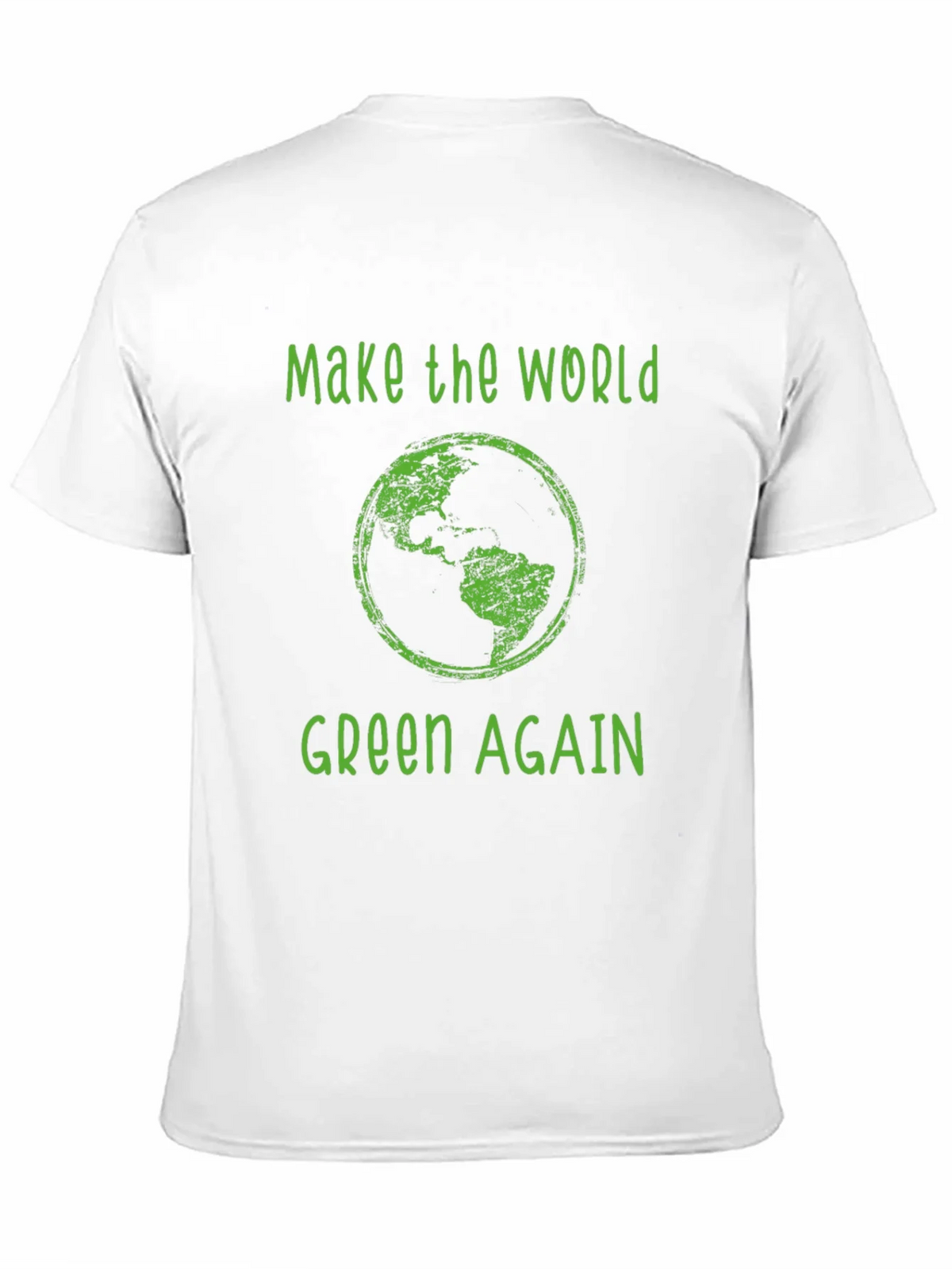 Eco-Friendly Make the World Green Again Graphic T-Shirt product image 4