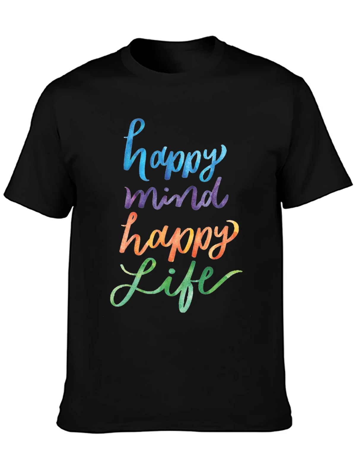 Happy Mind Life Graphic Tee product image 3