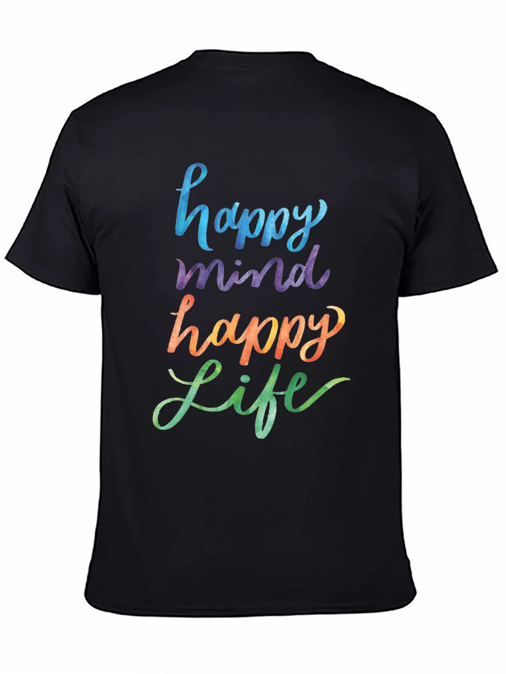 Happy Mind Life Graphic Tee product image 4