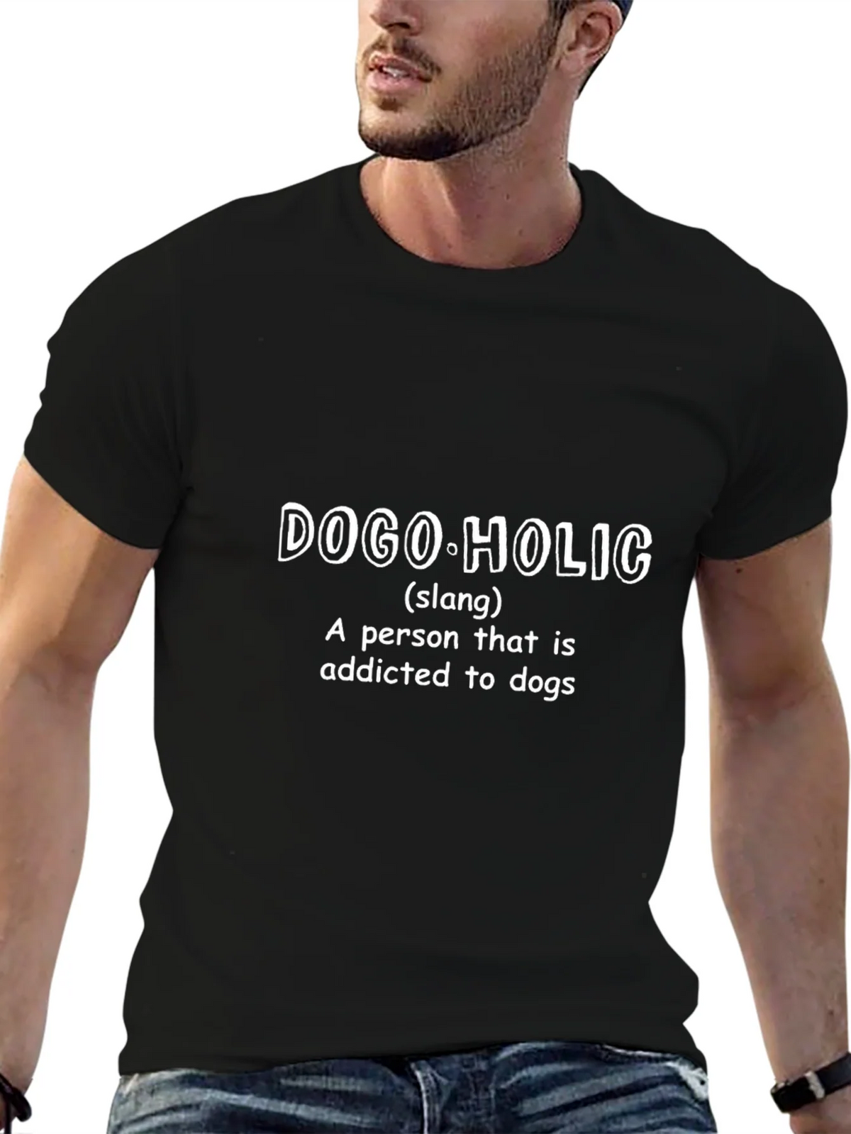 Dogo-Holic Graphic Tee - Addicted to Dogs product image 6