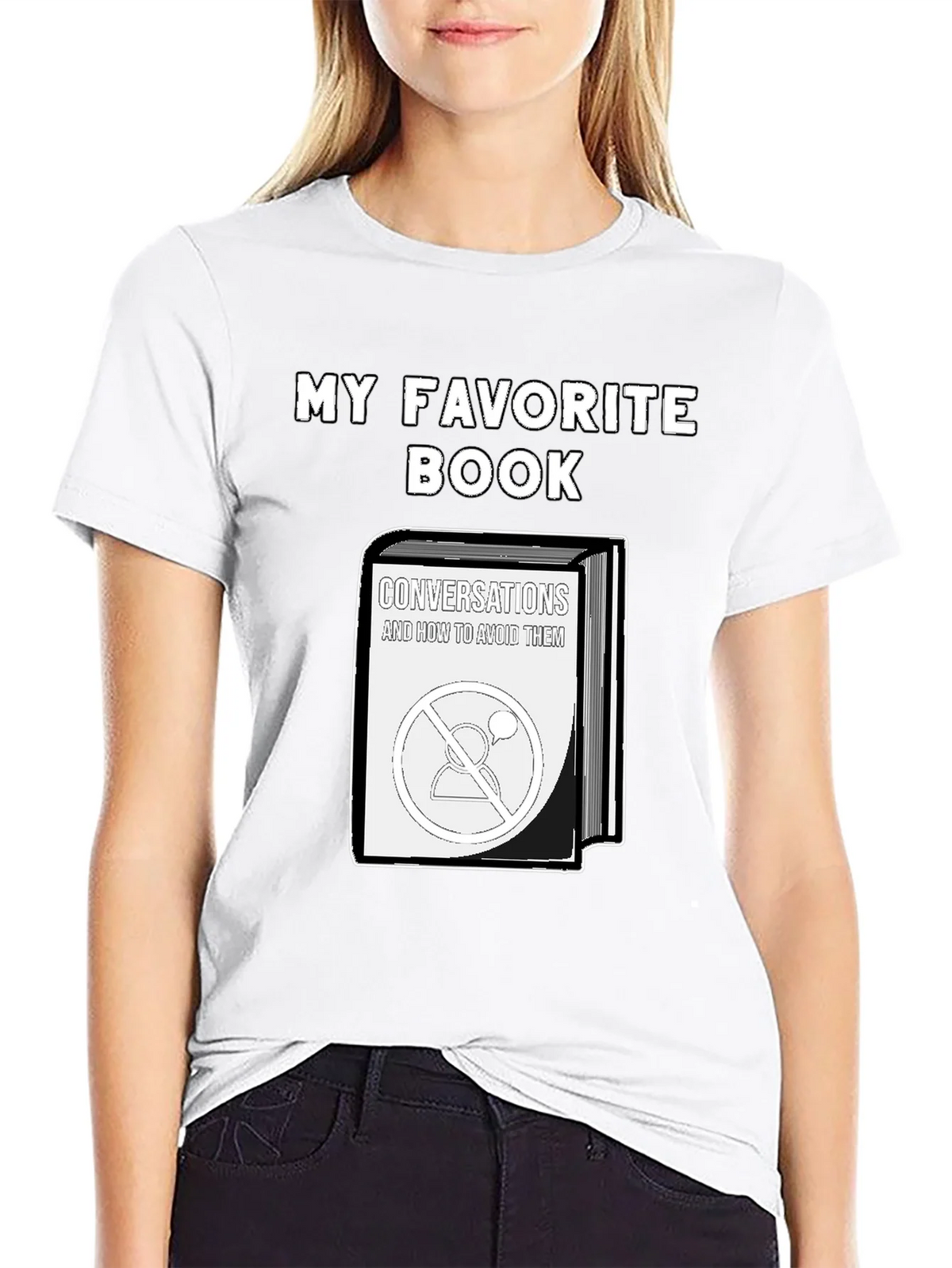 My Favorite Book T-Shirt - Introvert Humor product image 6