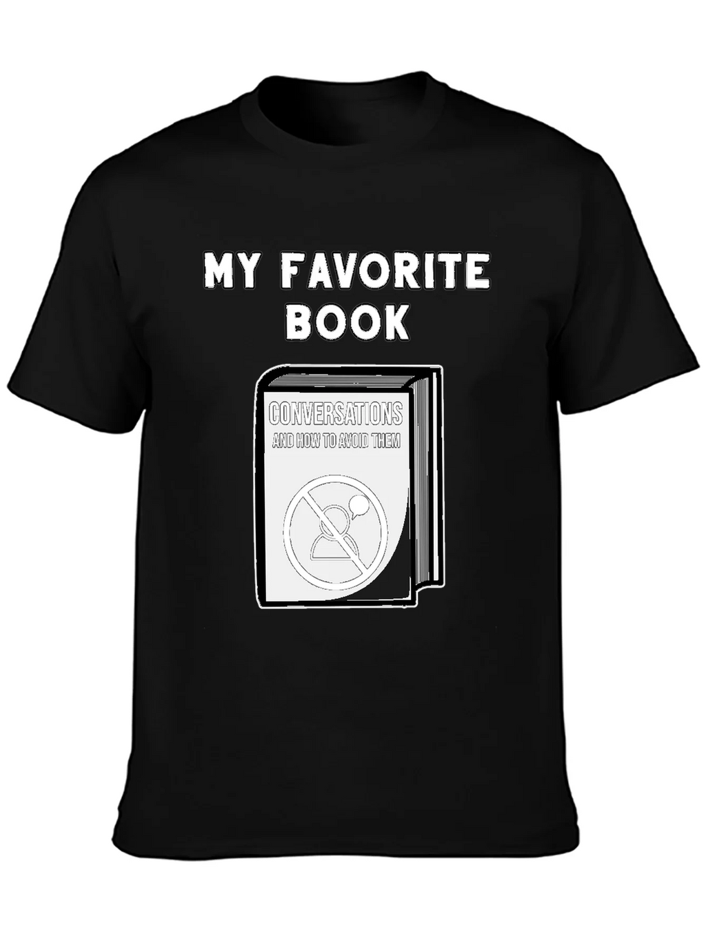 My Favorite Book T-Shirt - Introvert Humor product image 2