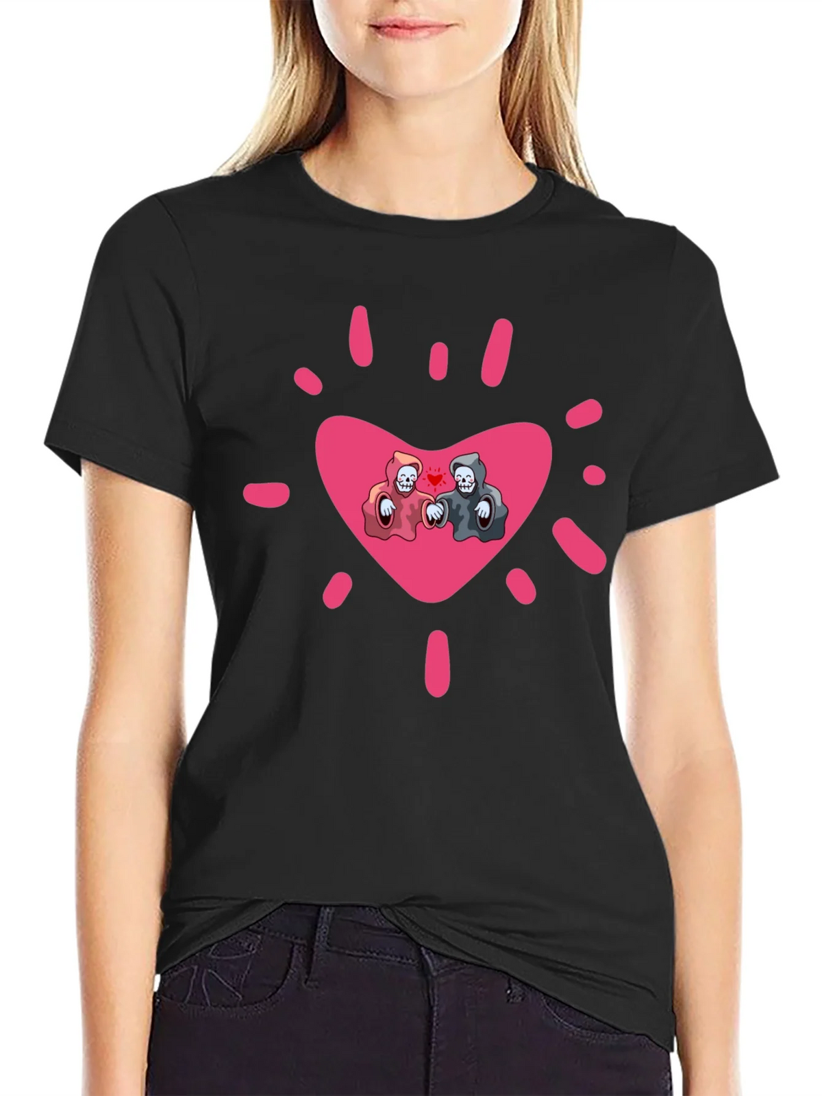 Grim Reaper Love T-Shirt product image 2