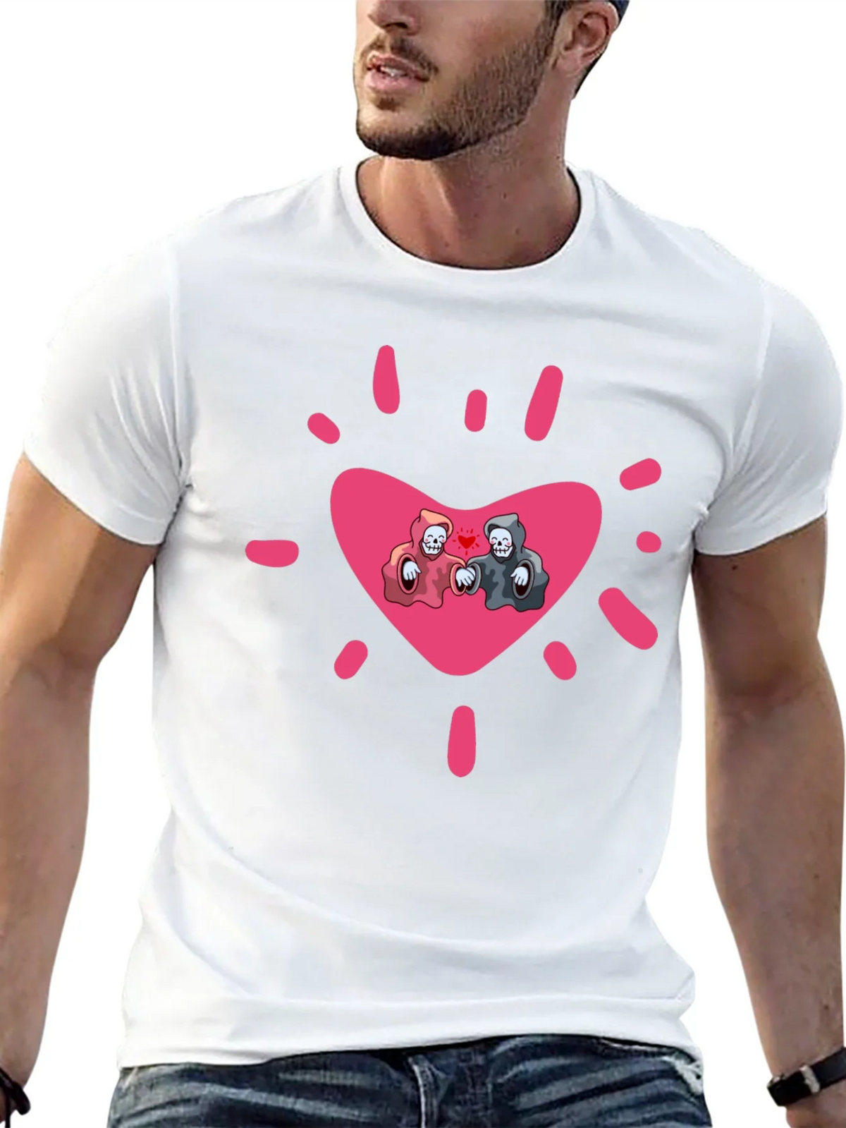 Grim Reaper Love T-Shirt product image 12