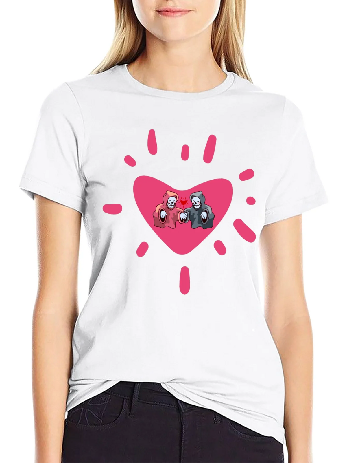 Grim Reaper Love T-Shirt product image 8