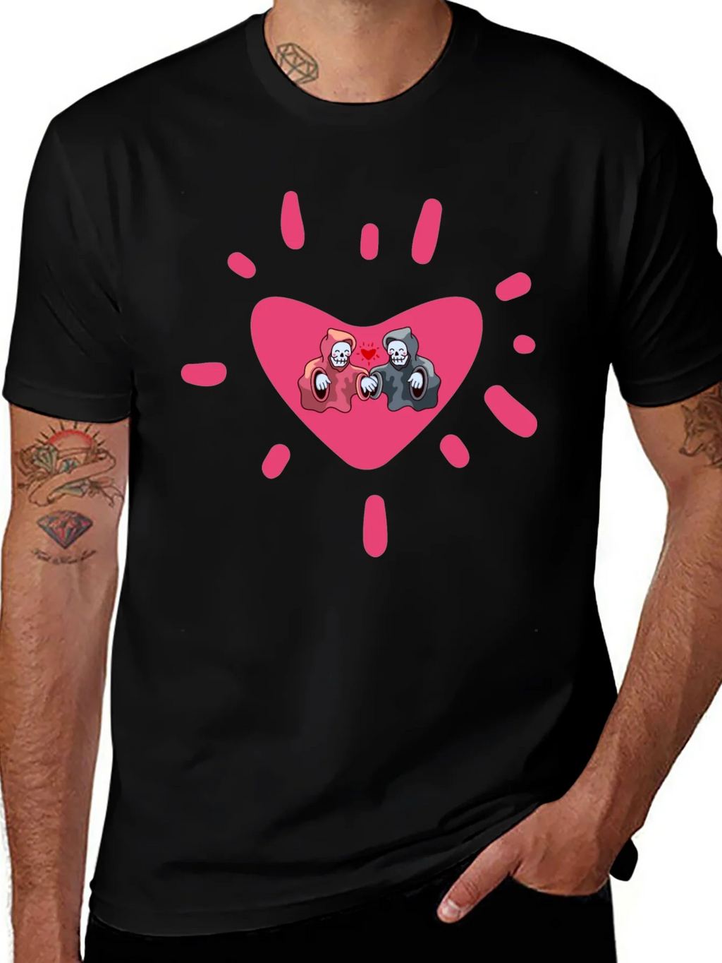 Grim Reaper Love T-Shirt product image 1