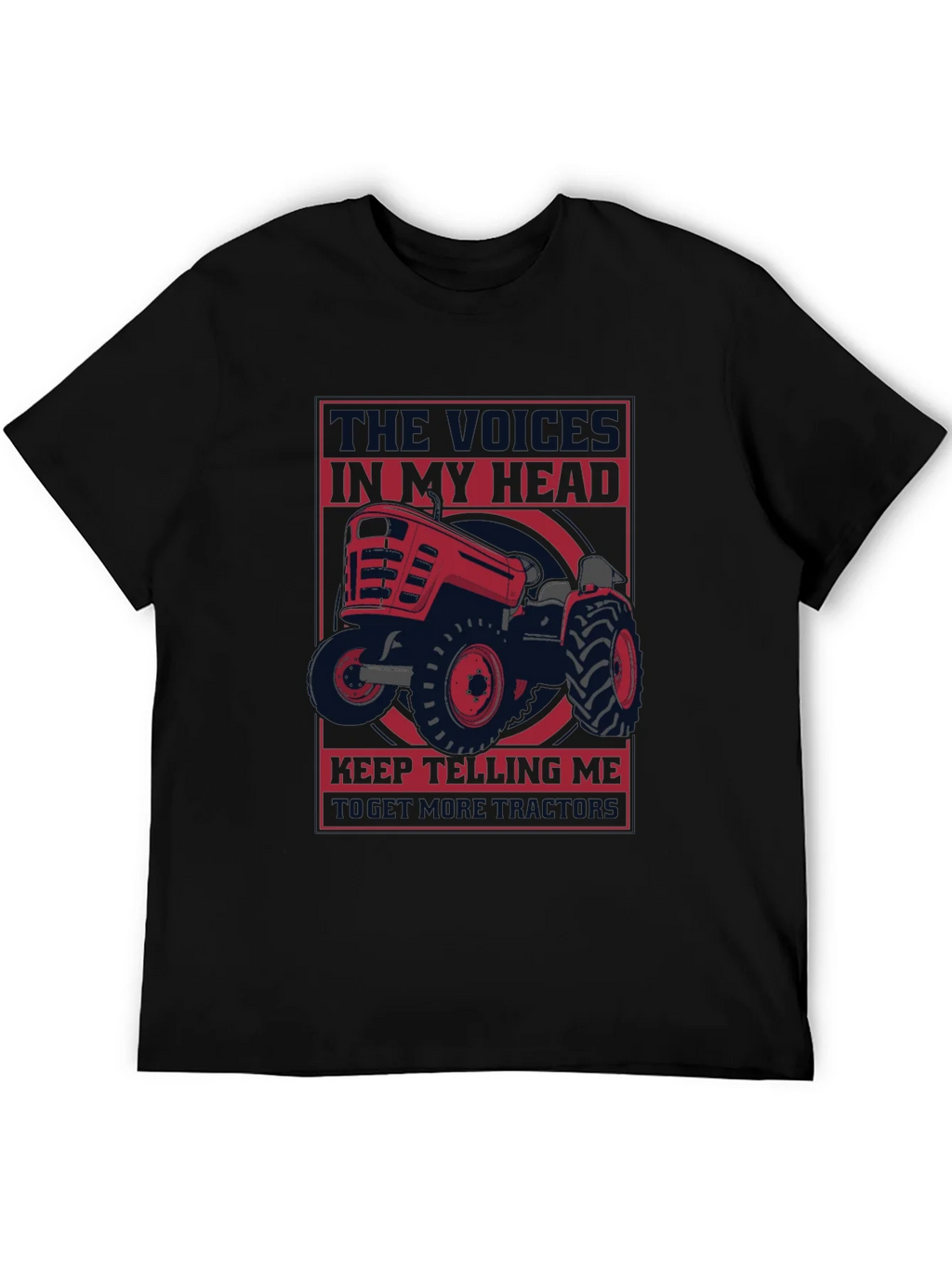 Voices in My Head Tractor T-Shirt product image 4