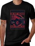 Voices in My Head Tractor T-Shirt product image 1